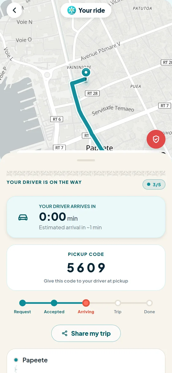 Live tracking